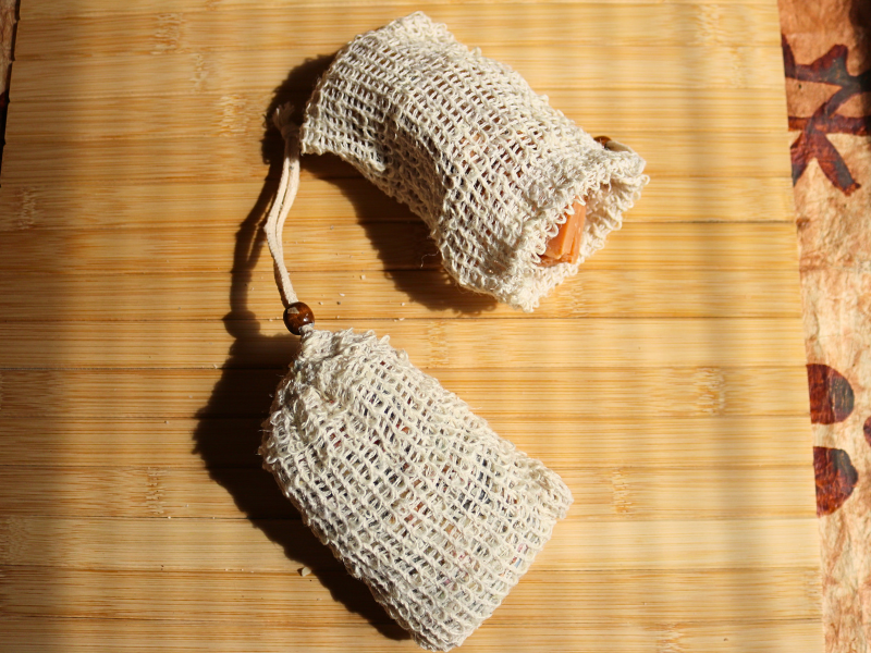 Exfoliating Soap Bag